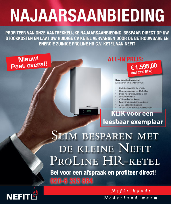 Najaarsaanbieding Nefit 2012